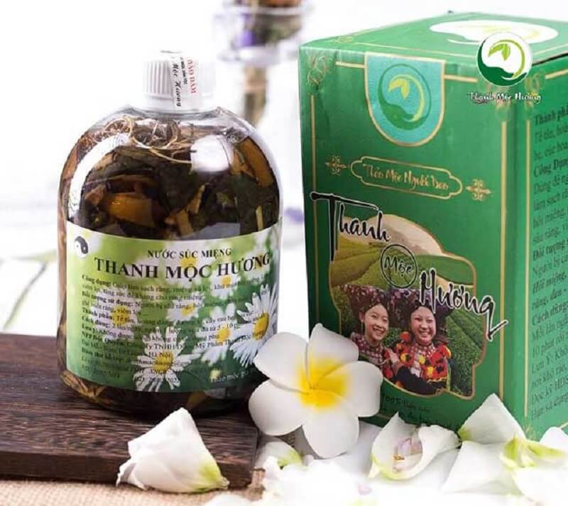 Thanh Mộc Hương là thuốc trị đau răng do hợp tác xã dịch vụ thuốc nam sản xuất