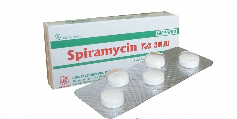 Nếu bạn bị đau răng nhẹ kèm hơi sưng có thể sử dụng kháng sinh Spiramycin