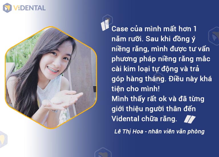 Tư vấn chính xác, theo sát từng ca niềng giúp tất cả khách hàng đều đạt được hiệu quả như mong đợi