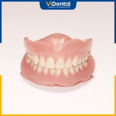 Răng giả tháo lắp giúp phục hình răng