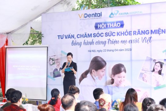 Hội thảo tư vấn và chăm sóc sức khỏe răng miệng: Đồng hành cùng triệu nụ cười Việt