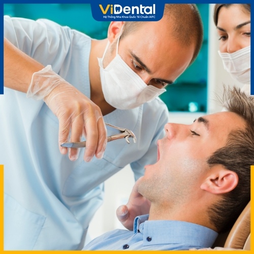 Xuyên suốt quá trình nhổ răng sẽ được tiêm tê