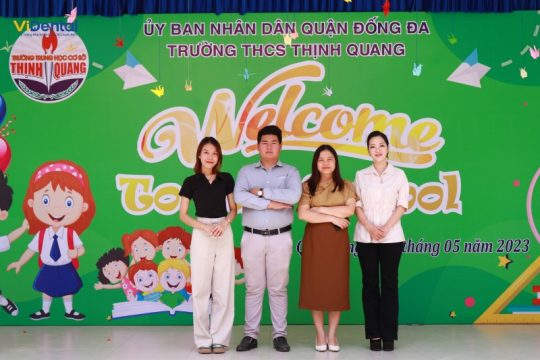 Nha khoa ViDental phát động chương trình Nha Khoa Học Đường tại trường THCS Thịnh Quang