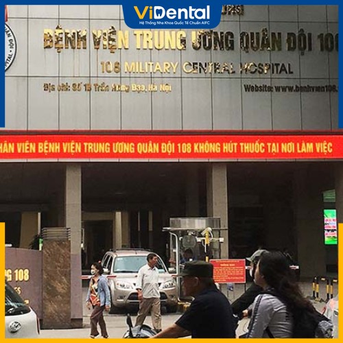 Bệnh viện 108 cũng là địa chỉ chụp X-quang răng ở Hà Nội uy tín 