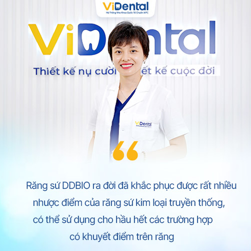 Nhận định của Bác sĩ Thùy Anh về răng sứ DDBIO
