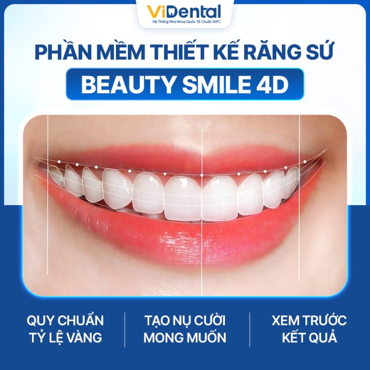 Thiết kế nụ cười bằng phần mềm Beauty Smile 4D