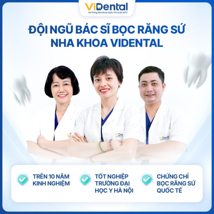 Đội ngũ y bác sĩ hàng đầu tại ViDental
