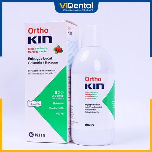 Nước súc miệng Ortho Kin được nhiều người tin dùng