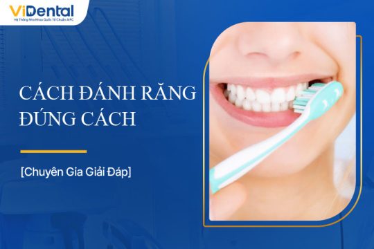 Cách Đánh Răng Đúng Cách: Hướng Dẫn Chi Tiết