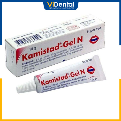 Kamistad cho hiệu quả làm dịu nhiệt miệng nhanh